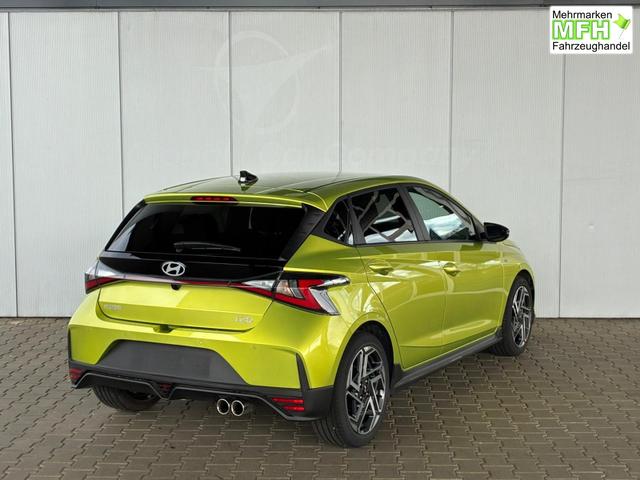 Hyundai i20 1.2 MPI N-Line / LED Tempomat Navi R&uuml;ckfahrkamera Alu 17" 