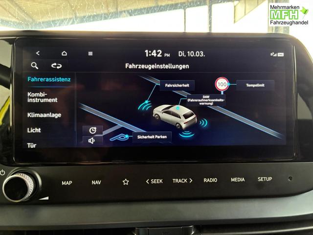 Hyundai i20 1.2 MPI N-Line / LED Tempomat Navi R&uuml;ckfahrkamera Alu 17" 