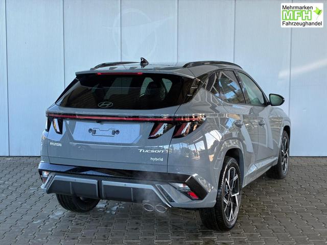 Hyundai TUCSON N-Line 1.6 T-GDI 4WD HEV / Panoramadach 4x Shz ACC Head-Up Krell-Soundsystem E-Klappe Matrix-LED E-Sitze Alu 19" 