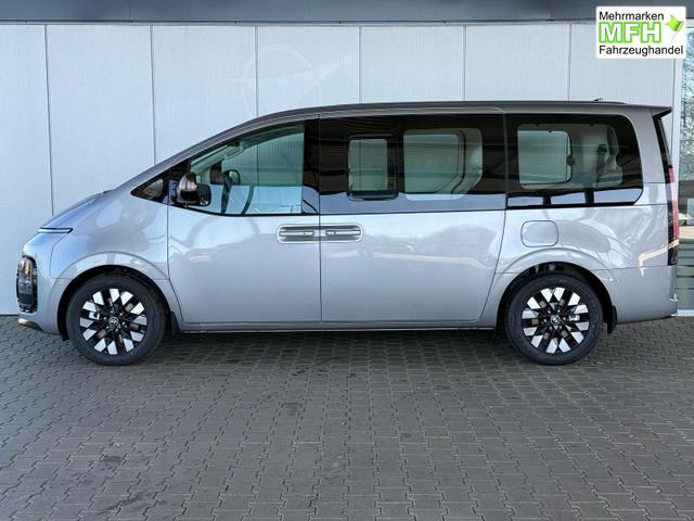 Hyundai Staria Luxury 1.6 T-GDi HEV 2WD 7-Sitzer / ACC 360&deg; Kam. Pano 4x Shz Elek. Klappe + Schiebet&uuml;r 