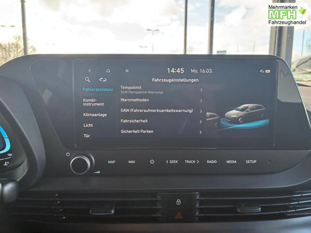 Hyundai i20 Comfort 1.0 T-GDi 7DCT / Navi Tempomat Sitz + Lenkradheizung PDC Hinten mit Kamera 