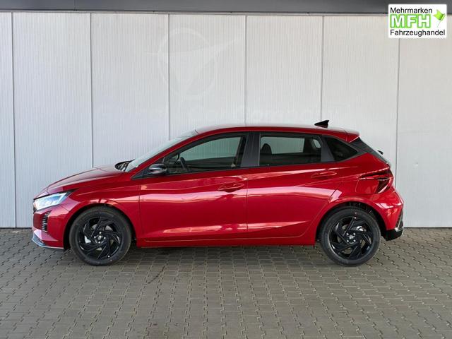 Hyundai i20 1.0 T-GDi 6 MT Go Plus Blackline / LED Sitz & Lenkr.Heiz./ PDC m.Kamera Navi Alu16 