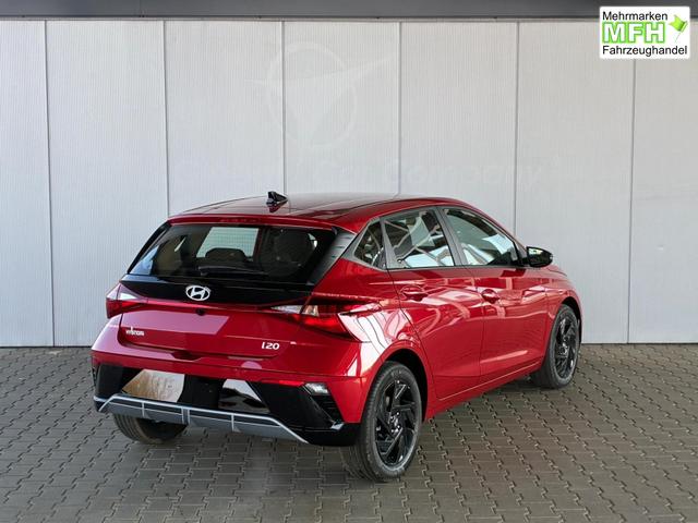 Hyundai i20 1.0 T-GDi 6 MT Go Plus Blackline / LED Sitz & Lenkr.Heiz./ PDC m.Kamera Navi Alu16 