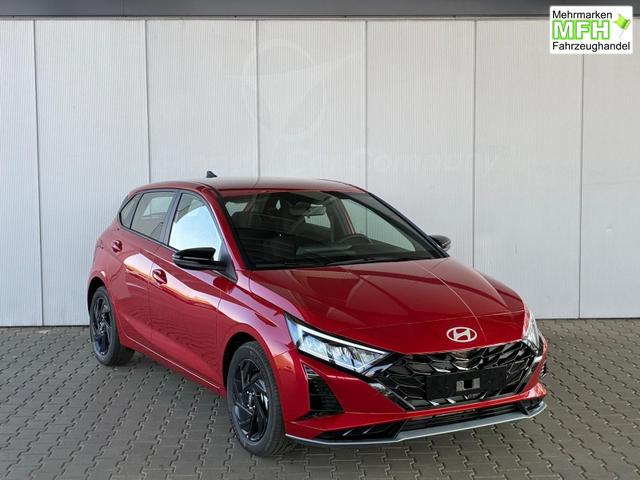 Hyundai i20 1.0 T-GDi 6 MT Go Plus Blackline / LED Sitz & Lenkr.Heiz./ PDC m.Kamera Navi Alu16 