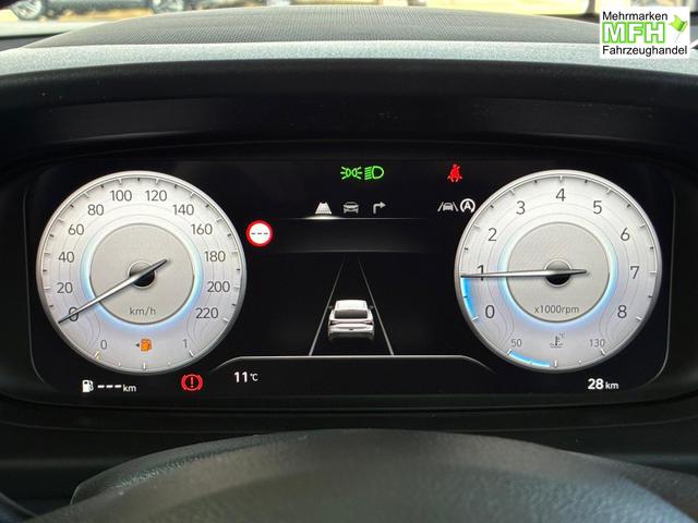 Hyundai i20 1.0 T-GDi 6 MT Go Plus Blackline / LED Sitz & Lenkr.Heiz./ PDC m.Kamera Navi Alu16 