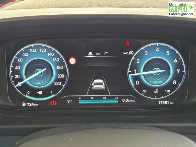 Hyundai i20 1.2 MPI N-Line / LED Tempomat Navi R&uuml;ckfahrkamera Alu 17" 