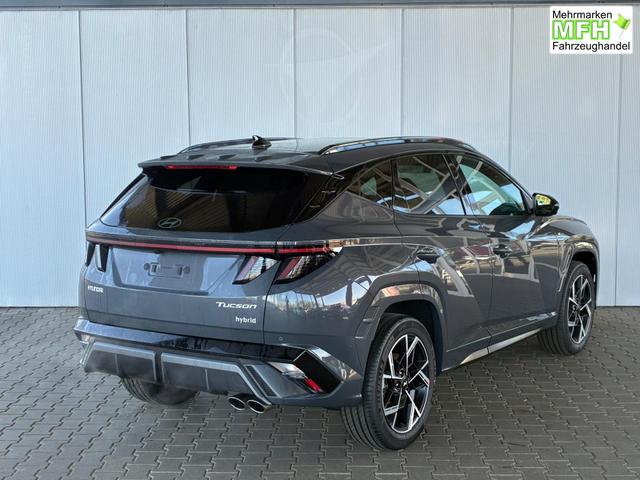 Hyundai TUCSON HEV 2WD N-Line X Sky/ MY26 / Panoramadach Head-Up 360&deg; Kam. ACC Sitz + Lenkradheiz. Sitzbel&uuml;ftung Alu 19" 