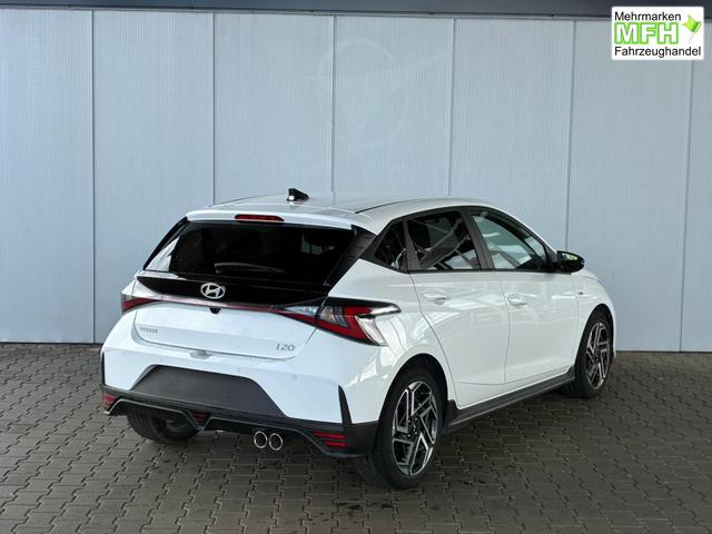 Hyundai i20 1.2 MPI N-Line / LED Tempomat Navi R&uuml;ckfahrkamera Alu 17" 