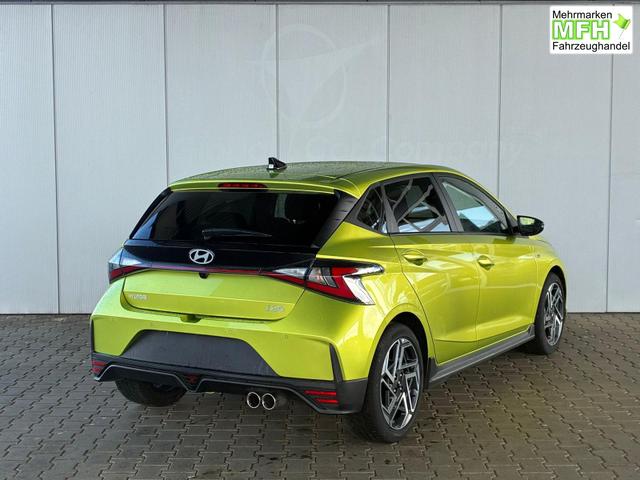 Hyundai i20 1.2 MPI N-Line / LED Tempomat Navi R&uuml;ckfahrkamera Alu 17" 