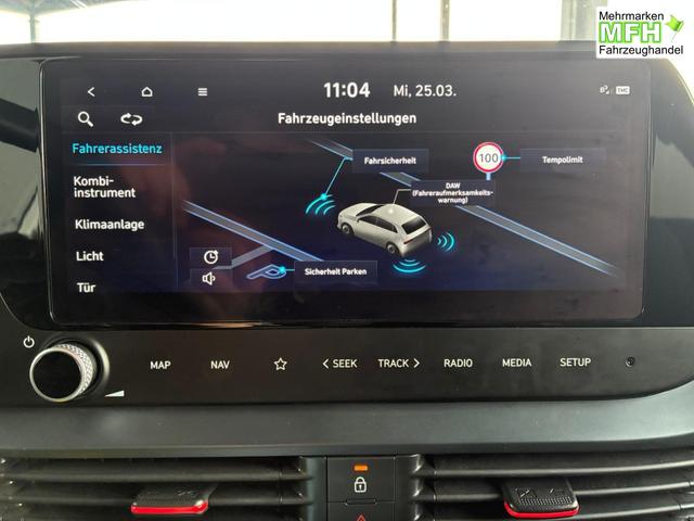 Hyundai i20 1.2 MPI N-Line / LED Tempomat Navi R&uuml;ckfahrkamera Alu 17" 