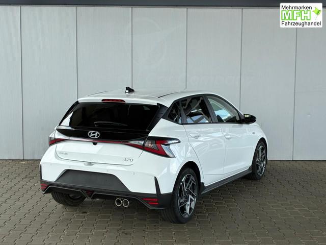 Hyundai i20 1.2 MPI N-Line / LED Tempomat Navi R&uuml;ckfahrkamera Alu 17" 