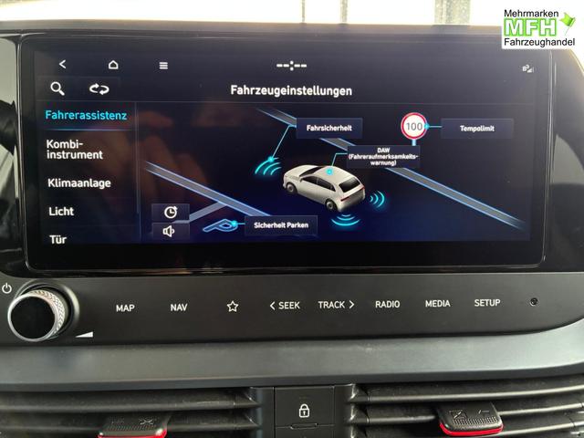 Hyundai i20 1.2 MPI N-Line / LED Tempomat Navi R&uuml;ckfahrkamera Alu 17" 