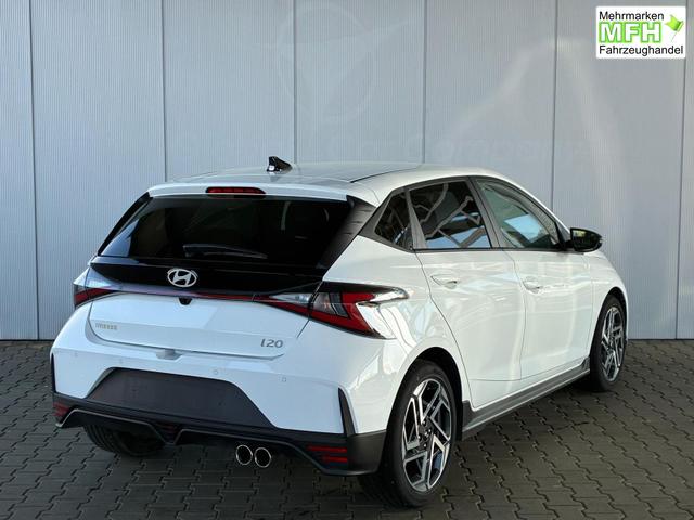 Hyundai i20 1.2 MPI N-Line / LED Tempomat Navi R&uuml;ckfahrkamera Alu 17" 