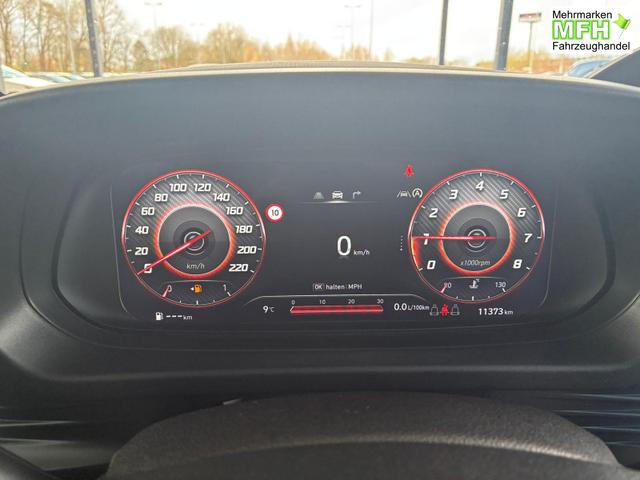 Hyundai i20 1.2 MPI N-Line / LED Tempomat Navi R&uuml;ckfahrkamera Alu 17" 