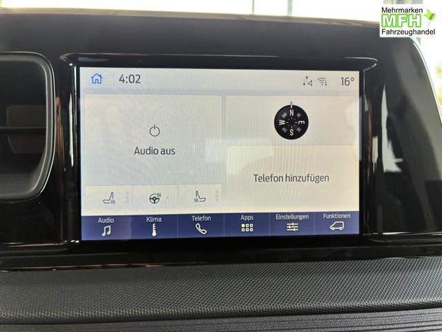 Ford Tourneo Courier Trend 1,0 Ecoboost Automatik / Winterpaket Tempom./ Klimaauto./ Carplay Nebel/ 5-Jahre Garantie 