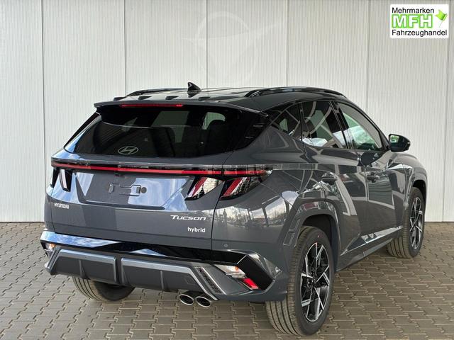 Hyundai TUCSON N-Line x HEV 2WD Automatik / Head-Up ACC Sitz+Lenkradheiz. Sitzbel&uuml;ftung/ Krell E-Klappe Matrix LED Alu 19'' 