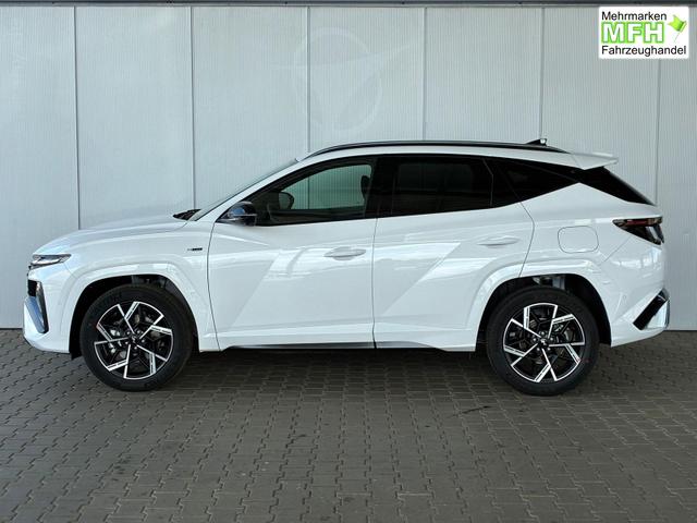 Hyundai TUCSON N-Line x HEV 2WD Automatik / Head-Up ACC Sitz+Lenkradheiz. Sitzbel&uuml;ftung/ Krell E-Klappe Matrix LED Alu 19'' 