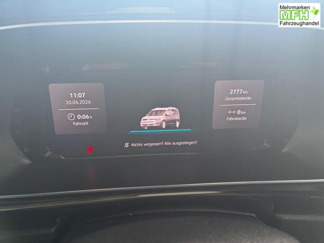 Volkswagen Caddy Maxi eHybrid 150 PS Plug-in-Hybrid Life 1.5 PHEV 7 Sitze DSG 