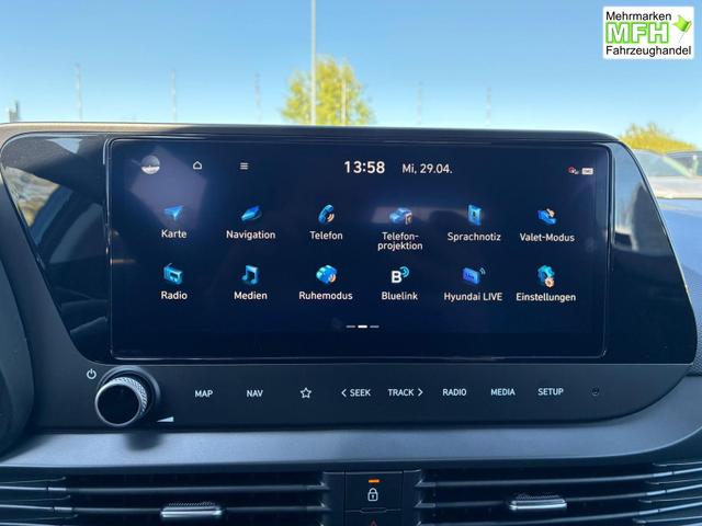 Hyundai BAYON 1.0 T-GDI DCT / Tempomat Navi R&uuml;ckfahrkamera Alu 16" 