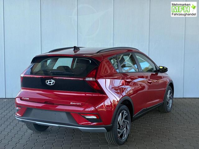 Hyundai BAYON Wave 1.0 T-GDI / Sitz & Lenkradheizung Navi R&uuml;ckfahrkamera Tempomat Alu 16" 