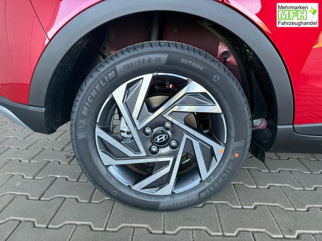Hyundai BAYON Wave 1.0 T-GDI / Sitz & Lenkradheizung Navi R&uuml;ckfahrkamera Tempomat Alu 16" 