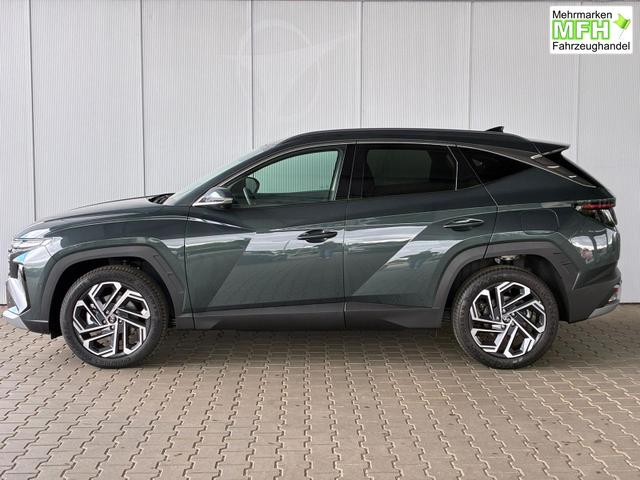 Hyundai TUCSON 1.6 T-GDI 6MT Luxury / Head Up 360&deg; Kam 4x Shz + Sitzbel&uuml;ftung vo. Leder E-Klappe 3 Zonen Alu 19" 