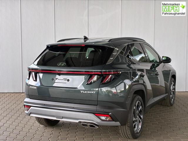 Hyundai TUCSON 1.6 T-GDI 6MT Luxury / Head Up 360&deg; Kam 4x Shz + Sitzbel&uuml;ftung vo. Leder E-Klappe 3 Zonen Alu 19" 