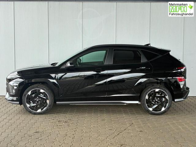 Hyundai KONA Elektro N-Line 64,8 kWh / Bose ACC PDC V&H + Kamera Keyless Sitz Lenkradheiz. LED Alu 19" 