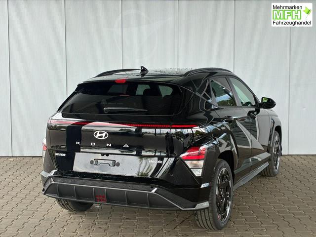 Hyundai KONA Elektro N-Line 64,8 kWh / Bose ACC PDC V&H + Kamera Keyless Sitz Lenkradheiz. LED Alu 19" 
