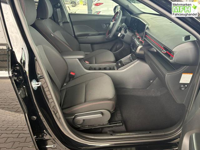 Hyundai KONA Elektro N-Line 64,8 kWh / Bose ACC PDC V&H + Kamera Keyless Sitz Lenkradheiz. LED Alu 19" 