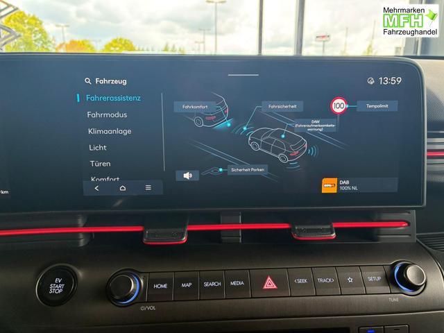 Hyundai KONA Elektro N-Line 64,8 kWh / Bose ACC PDC V&H + Kamera Keyless Sitz Lenkradheiz. LED Alu 19" 