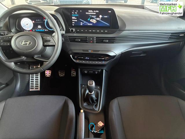 Hyundai BAYON Comfort Plus 1.2 MPI / Sitz + Lenkradheizung PDC V&H Kamera LED Tempomat Keyless Alu 16" 