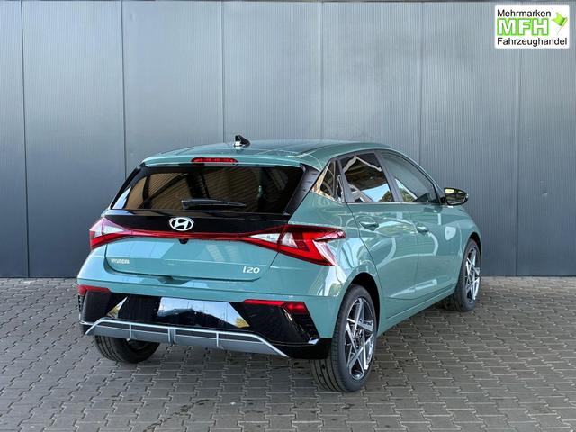 Hyundai i20 Emotion 1.0 T-GDi 7DCT / Navi Tempomat Shz vorne Lenkradheizung LED ALU 17'' 