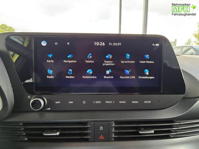 Hyundai BAYON Blackline 6MT / PDC m. Kamera Sitz & Lenkr.Heiz./ LED Privasy ALU16 