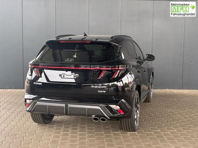Hyundai TUCSON HEV 2WD N-Line X Pano / MY27 Panoramadach Head-Up 360&deg; Kam. ACC Sitz + Lenkradheiz. Sitzbel&uuml;ftung Alu 19" 
