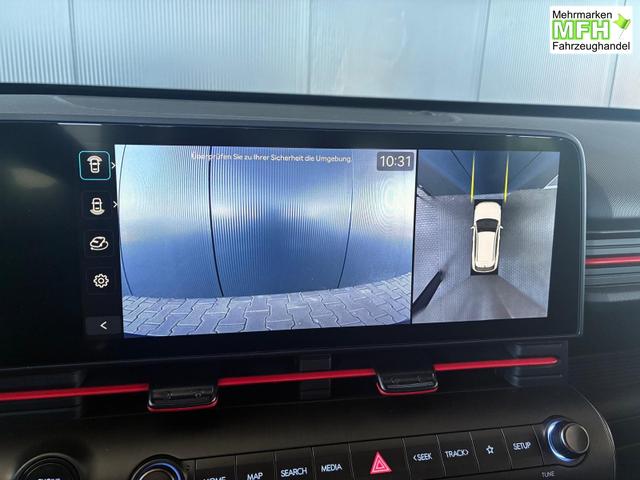 Hyundai KONA N-Line 1.6 DCT 4WD / Bose 360&deg; Kam./ Sitzh.& Bel&uuml;ftung Memory Heckklappe elektr./ LED Alu 18" 