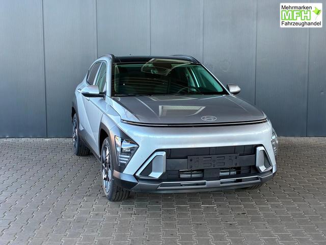 Hyundai KONA Comfort Plus 1.6 T-GDI DCT 4WD / Navi ACC Keyless Sitz + Lenkradheiz. Schiebedach LED Alu 18" 