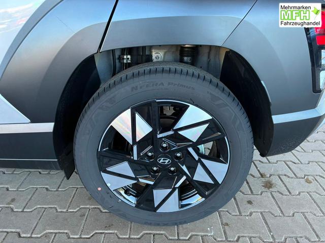 Hyundai KONA Comfort Plus 1.6 T-GDI DCT 4WD / Navi ACC Keyless Sitz + Lenkradheiz. Schiebedach LED Alu 18" 