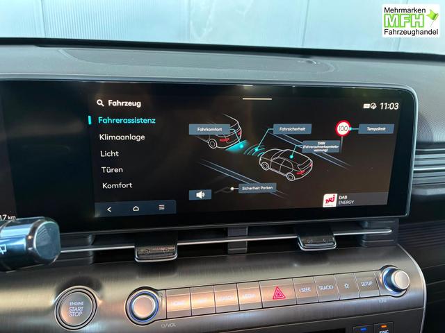 Hyundai KONA Comfort Plus 1.6 T-GDI DCT 4WD / Navi ACC Keyless Sitz + Lenkradheiz. Schiebedach LED Alu 18" 