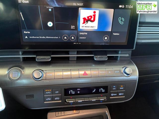 Hyundai KONA Comfort Plus 1.6 T-GDI DCT 4WD / Navi ACC Keyless Sitz + Lenkradheiz. Schiebedach LED Alu 18" 