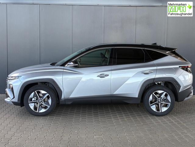 Hyundai TUCSON Comfort Plus 1.6 T-GDI 2WD 48V / Matrix-LED Elek-Heckklappe Teilleder Shz vo + hi Alu 18" 