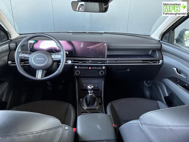 Hyundai TUCSON Comfort Plus 1.6 T-GDI 2WD 48V / Matrix-LED Elek-Heckklappe Teilleder Shz vo + hi Alu 18" 