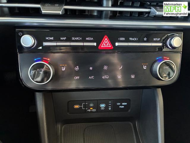 Hyundai TUCSON Comfort Plus 1.6 T-GDI 2WD 48V / Matrix-LED Elek-Heckklappe Teilleder Shz vo + hi Alu 18" 