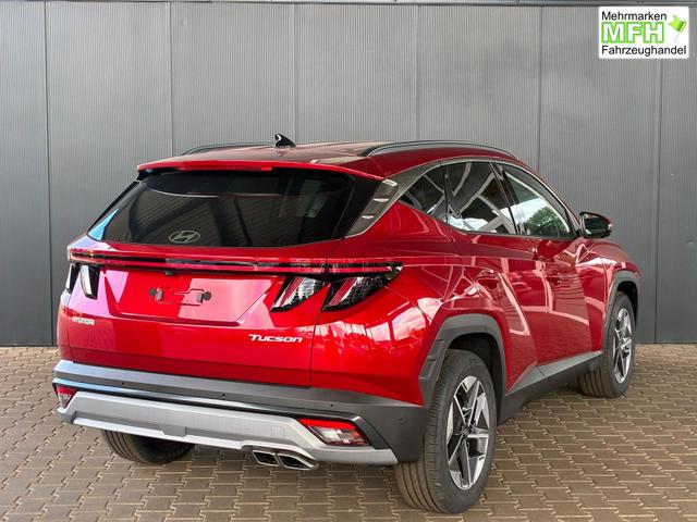 Hyundai TUCSON Comfort Plus 1.6 T-GDI 2WD 48V DCT / Matrix-LED Elek. Heck 360&deg; Kam. Teilleder Shz vo + hi Alu 18" 