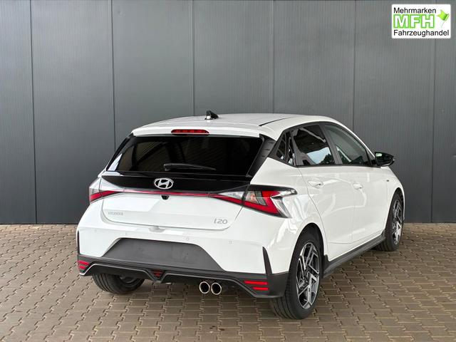 Hyundai i20 1.2 MPI N-Line / LED Tempomat Navi R&uuml;ckfahrkamera Alu 17" 