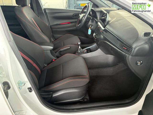Hyundai i20 1.2 MPI N-Line / LED Tempomat Navi R&uuml;ckfahrkamera Alu 17" 