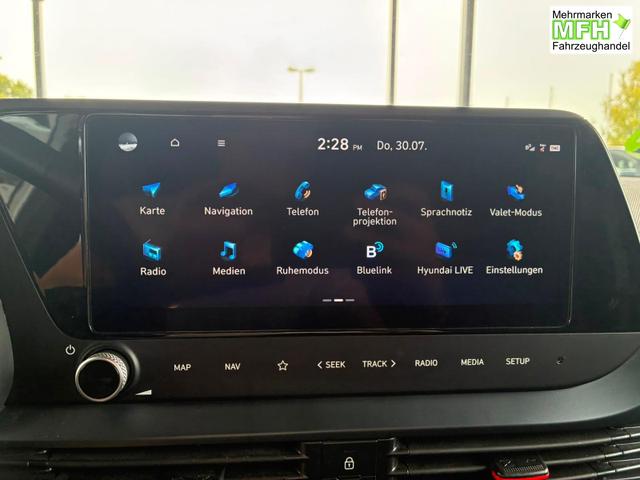 Hyundai i20 1.2 MPI N-Line / LED Tempomat Navi R&uuml;ckfahrkamera Alu 17" 