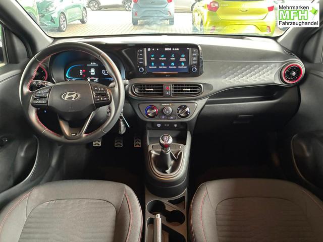 Hyundai i10 MPI 1.2 79PS N-Line / CarPlay Navi Kamera Tempomat Alu 15'' 