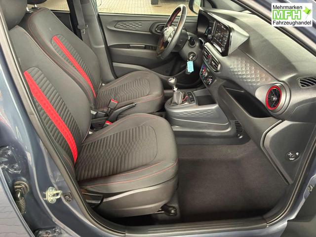 Hyundai i10 MPI 1.2 79PS N-Line / CarPlay Navi Kamera Tempomat Alu 15'' 