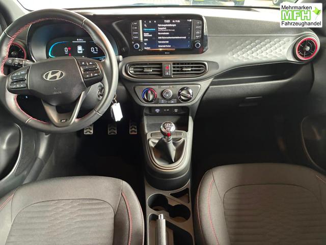 Hyundai i10 MPI 1.2 79PS N-Line / CarPlay Navi Kamera Tempomat Alu 15'' 
